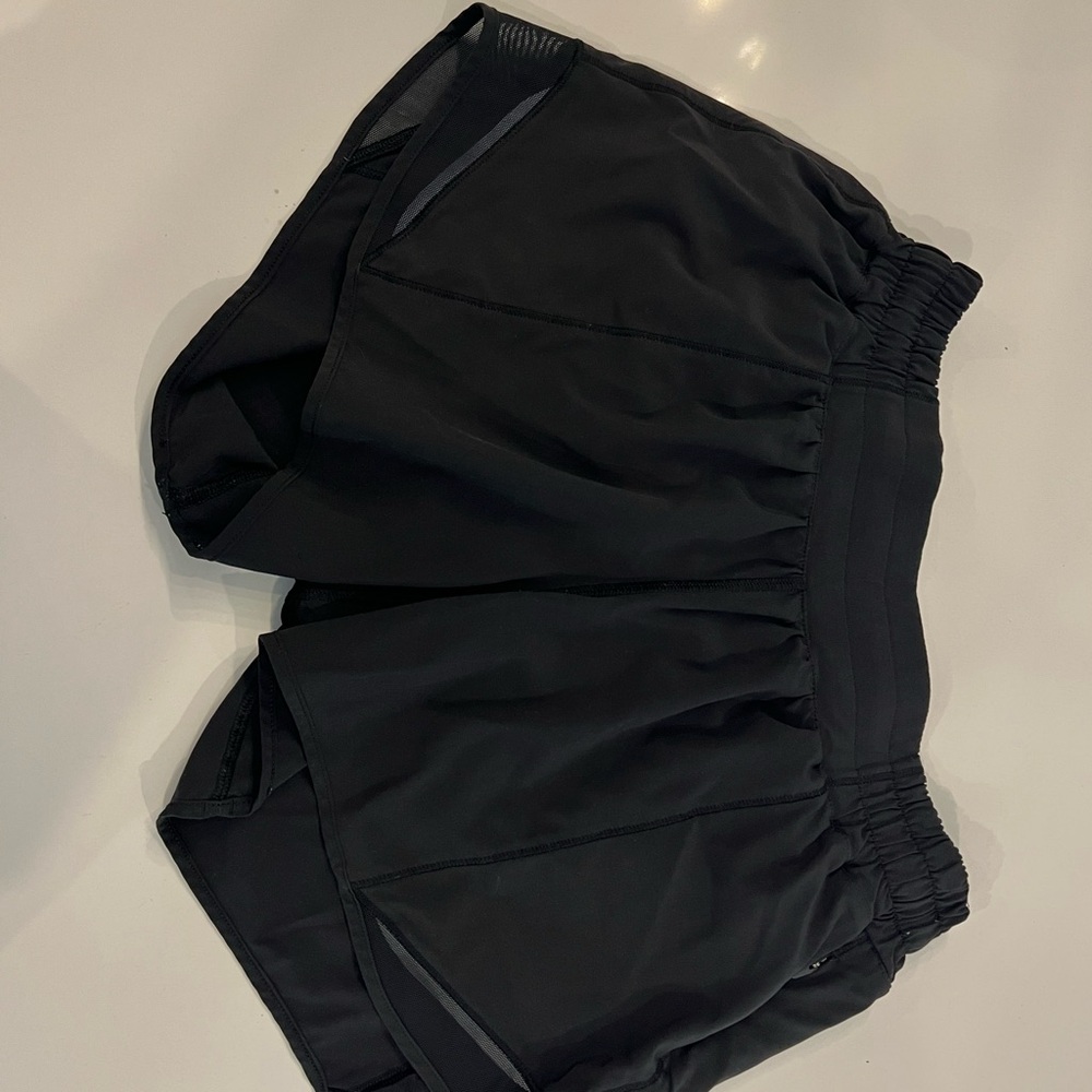 Lululemon Black Hotty-Hot Shorts *tall